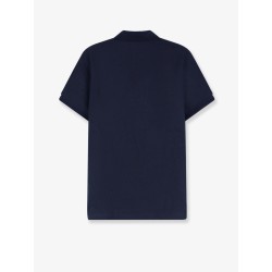 Cotton polo shirt with embroidered logo