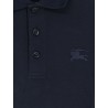 Cotton polo shirt with embroidered logo