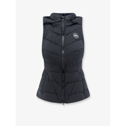 Clair sleeveless nylon blend jacket