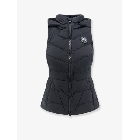 Clair sleeveless nylon blend jacket
