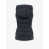 Clair sleeveless nylon blend jacket