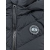 Clair sleeveless nylon blend jacket