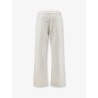 White denim trousers