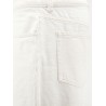 White denim trousers
