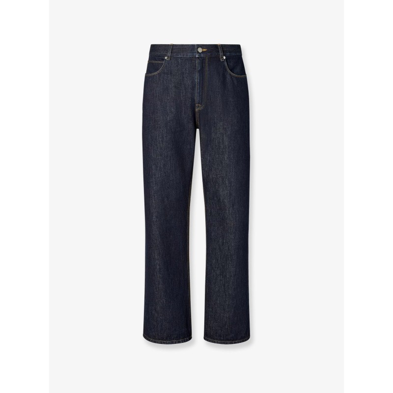 Denim Regular Blu Washed Jeans