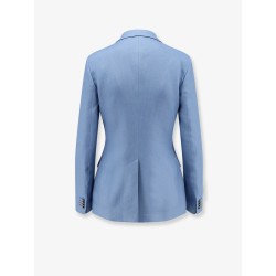 Parigi double-breasted linen blazer