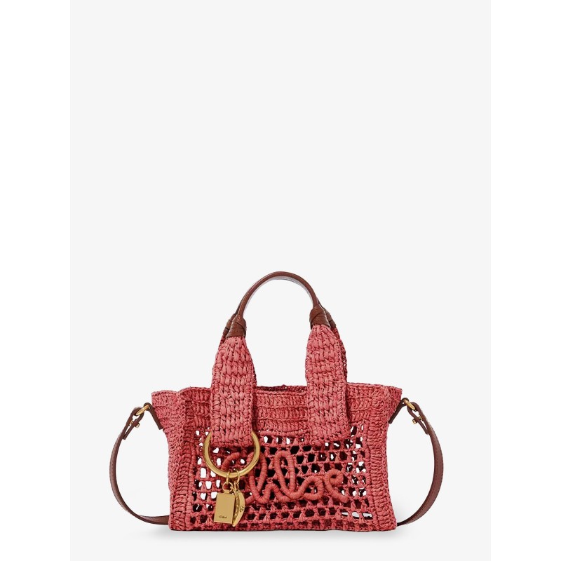 Summer Banana Raffia crossbody bag