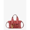 Summer Banana Raffia crossbody bag