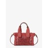 Summer Banana Raffia crossbody bag