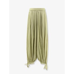 Harem trousers with knot detail