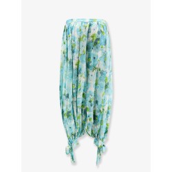 Harem multicolor silk trousers