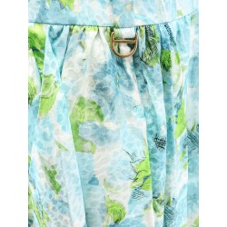 Harem multicolor silk trousers