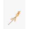 Mini Paddington Brass Earrings