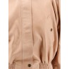 Leather Jacket with stitched profiles