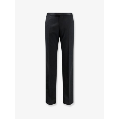 Tuxedo virgin wool trousers