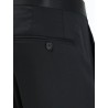 Tuxedo virgin wool trousers