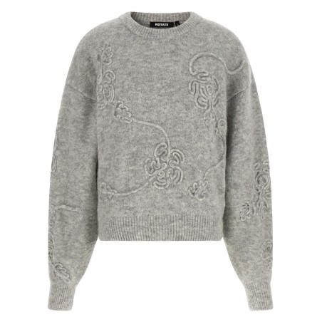 '3D Flower' sweater