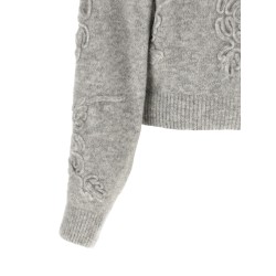 '3D Flower' sweater