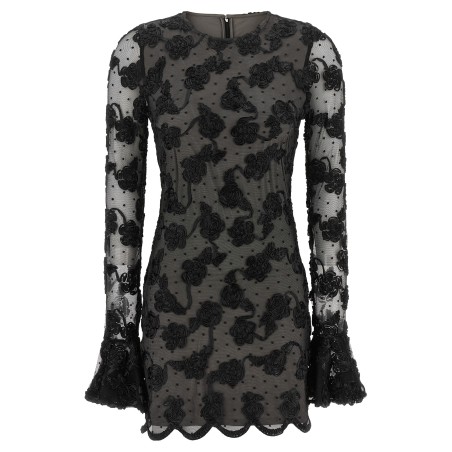 'Flower Mesh' dress
