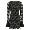 'Flower Mesh' dress