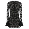 'Flower Mesh' dress