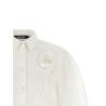 3D floral detail shirt