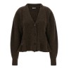 'Peplum' fund cardigan