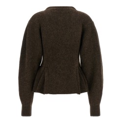 'Peplum' fund cardigan