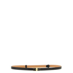 Logo buckle belt