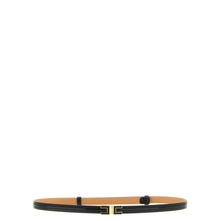 Logo buckle belt