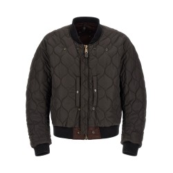 Reversible bomber jacket