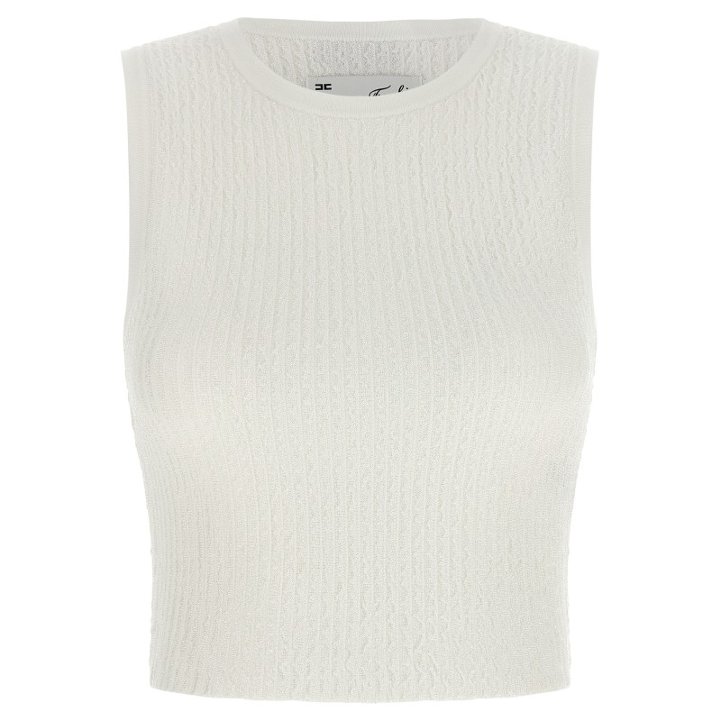 Ribbed crop top