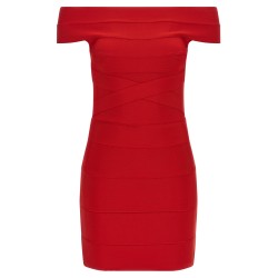 Crossed band dress