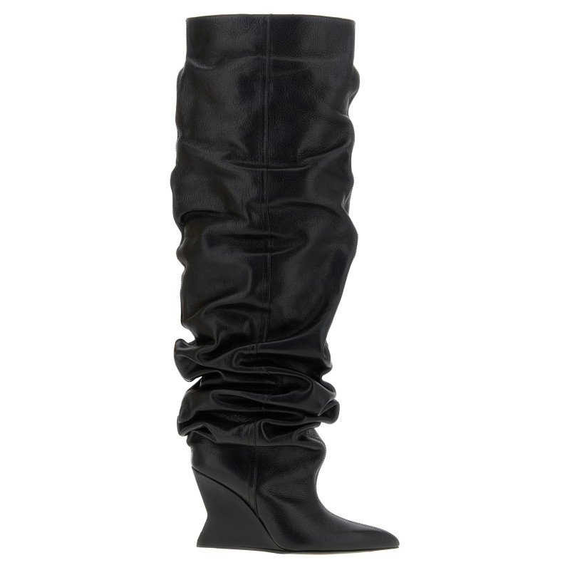 Cuissardes leather