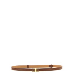 Logo buckle belt