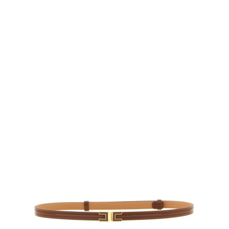 Logo buckle belt