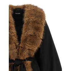 'Faux Fur Collar' jacket