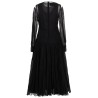Pleated skirt dress