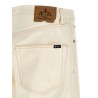 Contrast stitching jeans
