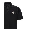 Logo patch polo shirt