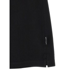 Logo patch polo shirt