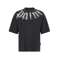 Craquelé gothic print t-shirt