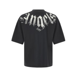 Craquelé gothic print t-shirt
