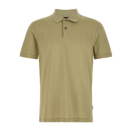 Honeycomb polo shirt