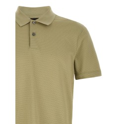 Honeycomb polo shirt