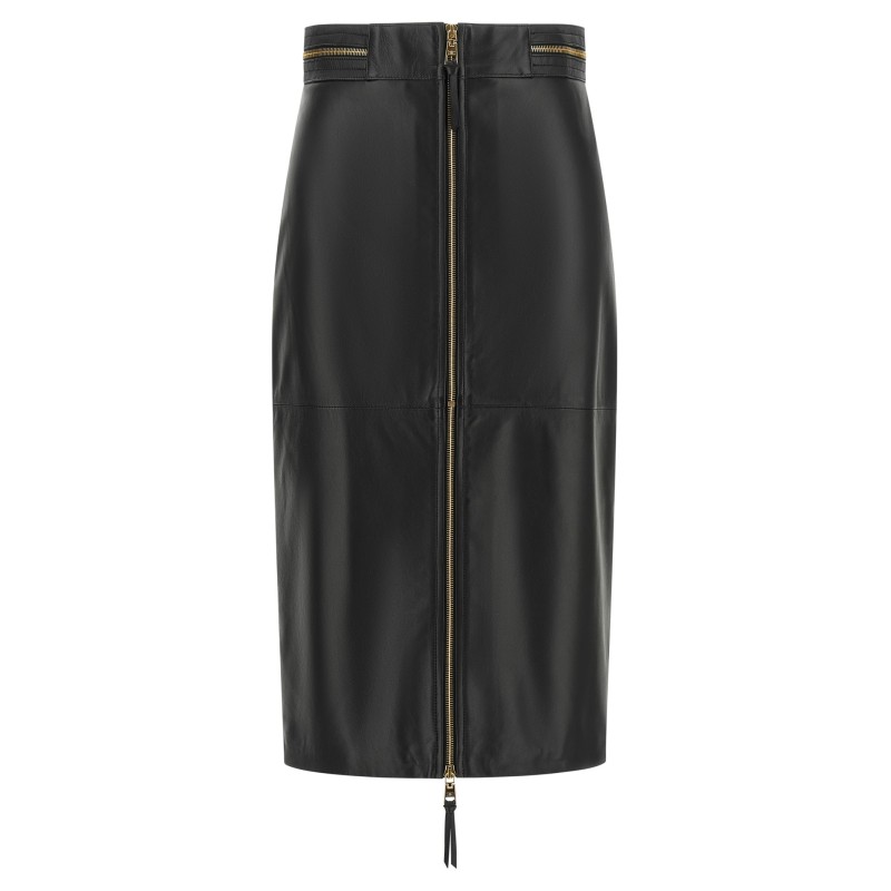 Leather skirt