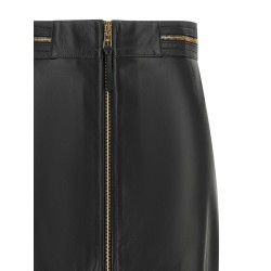 Leather skirt