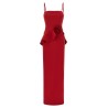 3D floral detail dress