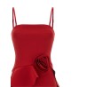 3D floral detail dress