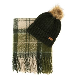 'Saltburn' set: cap + scarf